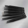 thumbnail image 1 of Pinzas de acero inoxidable con forma de nido de pájaro, pinzas para el pelo, pinzas para uñas, pinzas para pestañas postizas, pinzas antiestáticas ESD-15, 1 of 2