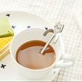 thumbnail image 3 of 1 Piece Long Handle Coffee Tea Spoons Creative Novel Cute Spoon With Kawaii Cat End Flatware Drinking Tools Kitchen Gadget, 3 of 3