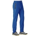 thumbnail image 1 of Pantalones TBMPOY para hombre, ligeros, para senderismo, color azul real, talla M, 1 of 7