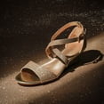 thumbnail image 2 of DREAM PAIRS Women's Ankle Strap Low Wedge Sandals, 2 of 5