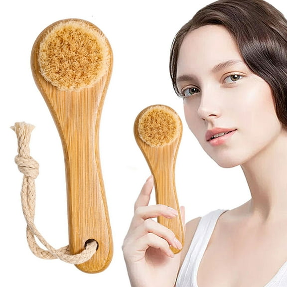 Facial Exfoliating Brush,Scrubber Cleansing Tool To Reduce Flaking and Support Glowing Complexion