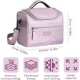 thumbnail image 2 of Lonchera Térmica Para Mujer y Hombre, Bolsa De Almuerzo Aislada Gran Capacidad Con Correa Ajustable, Loncheras Tela Oxford A Prueba De Goteo Para Picnic, Oficina, Camping, Trabajo, 2 of 4