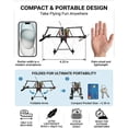 thumbnail image 6 of RC Paper Airplane Kit – Electric Motorized Power Module with 2.4GHz Remote Control – DIY STEM Outdoor Glider Toy – Dual Propellers for Stable Flight (3 Batteries), 6 of 6