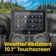 thumbnail image 4 of Stinger HORIZON10 - Kit completo de radio estéreo para Jeep Wrangler JK (2011-18), visualización táctil HD IP65, certificado inalámbrico CarPlay y Android Auto, indicadores todoterreno, HDMI, 4 of 5