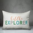thumbnail image 3 of Creative Products Little Explorer 14x20 Spun Poly Pillow, 3 of 3