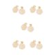thumbnail image 2 of Guardurnaity Pendientes Colgantes Geométricos De Moda Accesorios De Mujer Hechos A Mano Y Ligeros Pendientes Colgantes Beige Blanco Type2 NO2, 2 of 6