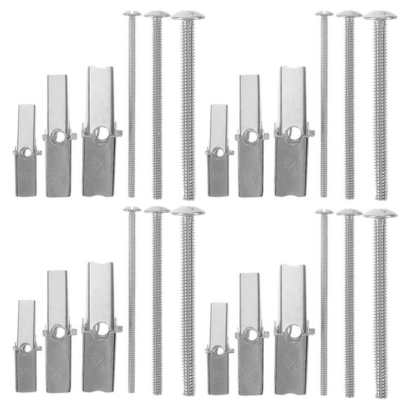 BESTYASH Boulon à Ressort 24 Pcs pour Boulons d'Ancrage pour Cloison Sèche avec Matériau Durable