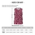 thumbnail image 4 of Honeii Rose Leopard Print print basktball shirt for men and women, Unisex basketball jersey for Theme party-Small, 4 of 6