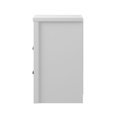 thumbnail image 4 of Heron Accent 2-Drawer White Nightstand With Storage (15.8" X 23.6" X 26.8") (Set Of 2), 4 of 7