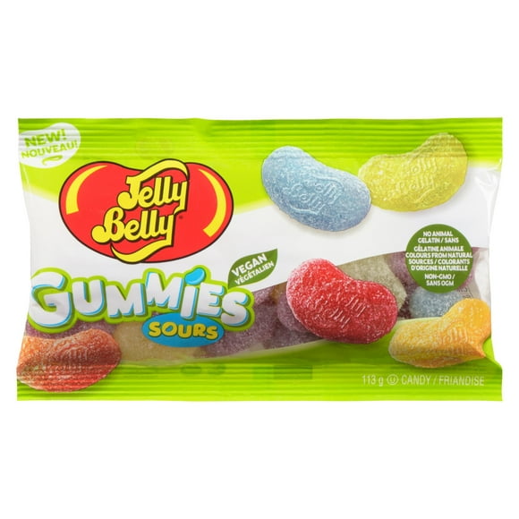 Jelly Belly Vegan Sour Gummies, 113g