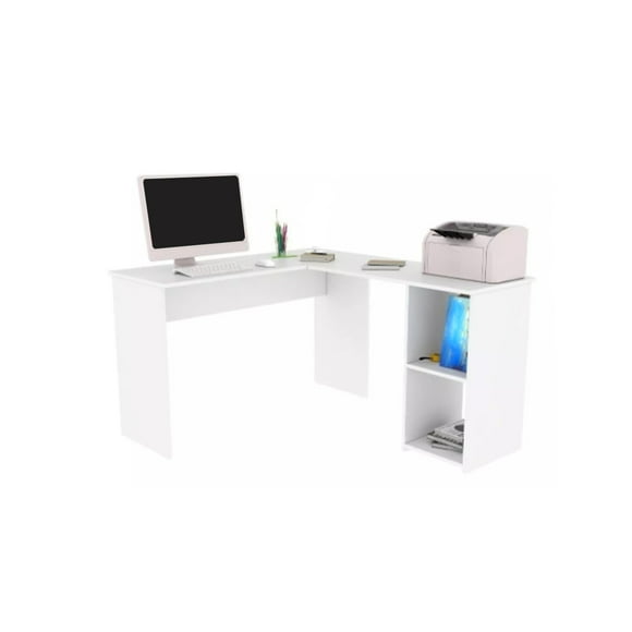 Escritorio Esquinero L De Melamina Hogare Hogare  Escritorio Esquinero en L