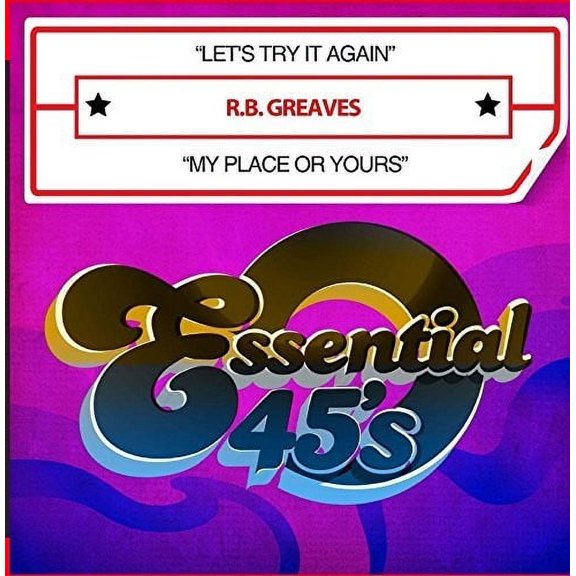 R.B. Greaves - Let's Try It Again / My Place Or Yours - Music & Performance - CD