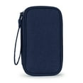thumbnail image 2 of Gustave Electronics Travel Organizer Waterproof Cable Organizer Case Electronics Accessories Storage Pouch for Charger Power Bank Cables Mouse Earphone Phone USB (Navy), 2 of 10