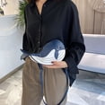 thumbnail image 6 of Jiibva Whale Design Shoulder Bag PU Leather Messenger Bag Fashion Crossbody Bag for Travel Dating and Casual Daily Accessory, 6 of 7