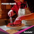 thumbnail image 3 of [100 pack] SureSafe Rose Nitrile Gloves, 3.5 Mil, Pink, Medium, 3 of 6
