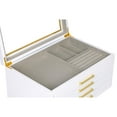 thumbnail image 2 of Large Contemporary White Jewelry Box, 2 of 7