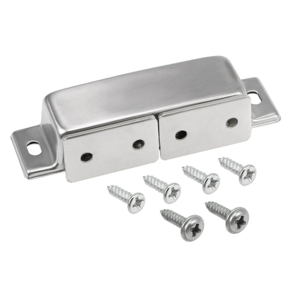 Uxcell Latch Catches Double Strike Plate Stainless Steel