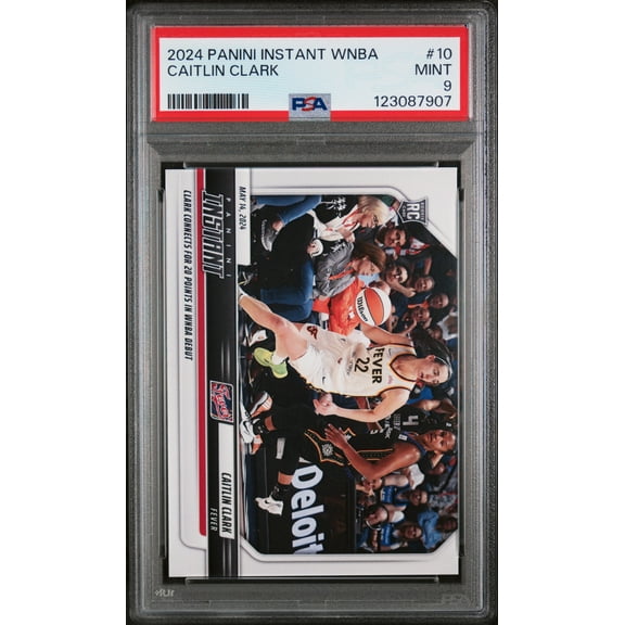 2024 Panini Instant WNBA Caitlin Clark #10 /1 PSA 9