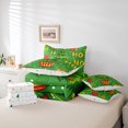 thumbnail image 5 of Manfei Green Dot Xmas Tree Bedding Comforter Set 7pcs for Teen, Winter Christmas Gifts Queen Bedding Sets, Happy New Year Reversible Queen Sheet Sets, Ultra Soft Home Decor, 5 of 7