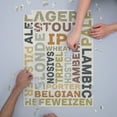 thumbnail image 3 of Beer Typography, Types of Beer (1000 Piece Puzzle, Size 19x27, Challenging Jigsaw Puzzle for Adults and Family, Made in USA), 3 of 4
