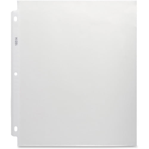 Business Source Nonglare Top-loading Sheet Protectors 11' Height x 9' Width - 3.3 mil Thickness - For Letter 8 1/2' x 11' Sheet - Rectangular - Non-glare - Polypropylene - 50 / Box
