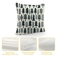 thumbnail image 4 of GOSMITH Pine Tree Forest White Geometry Throw Pillow Case Cushion Cover Home Sofa Decorative, 4 of 5