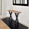 thumbnail image 4 of Live Edge X-Base Console Table, 4 of 4