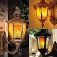 thumbnail image 4 of pcs LED flame lamp 5w simulated flame effect Halloween decoration lamp (E27 yellow flame), 4 of 5