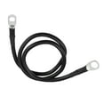 thumbnail image 1 of Cable de inversor de batería marina para automóvil 5/16"-3/8" 2 pies cable de cobre de batería negro, 1 of 7