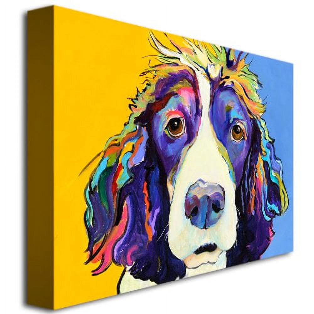 Trademark Art "Sadie" Canvas Art by Pat Saunders-White