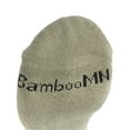 thumbnail image 4 of BambooMN Men's Bamboo Athletic Quarter Crew Sock for Home Travel Work and Sport - Small/Medium - Assortment 98 - 4 Pairs, 4 of 9