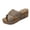 Khaki, variant on Clearence Women’s Plus-Size Fishmouth Sandals Summer Beach Slides with Thick Platform Wedge Sole Orthopedic Arch Support Non-Slip Comfort Shoes