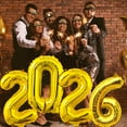 thumbnail image 4 of Tumao New Years Decorations 2026, New Years Eve Party Supplies 2026, Accessories includes Balloon, Headband Tiara, Glasses, Party Horns, 4 of 7