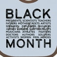 thumbnail image 4 of Inktastic Black History Month Occupations and Identities Boys or Girls Baby Bib, 4 of 4