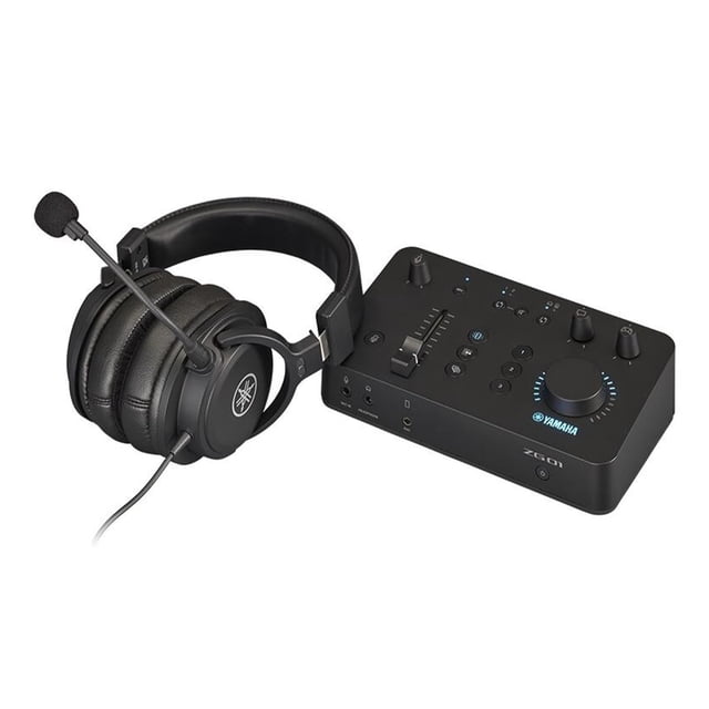 Pack de Mezclador y Audífonos para Gaming Yamaha ZG01 para Chat de Voz