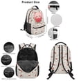 thumbnail image 3 of Jeiento Axolotl Backpack Set for 9-12 Years Old 5 Pcs Cartoon 17 Inch Lightweight Bookbag with Insulated Lunch Bag Pencil Case for Elementary School Gift for Daughter, 3 of 8