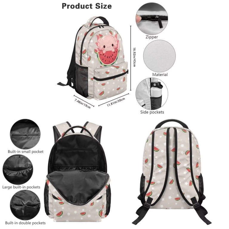 backpack with mini pocket for pencils UINSUE Pencil Case Art Marker Storage Canvas Makeup Small Gadget Bag Organizer Random Free of Highlighters (Cherry Pink) : Arts, Crafts & Sewing and keys and other on the go items. Wrapables® Mini Backpack Pencil Case