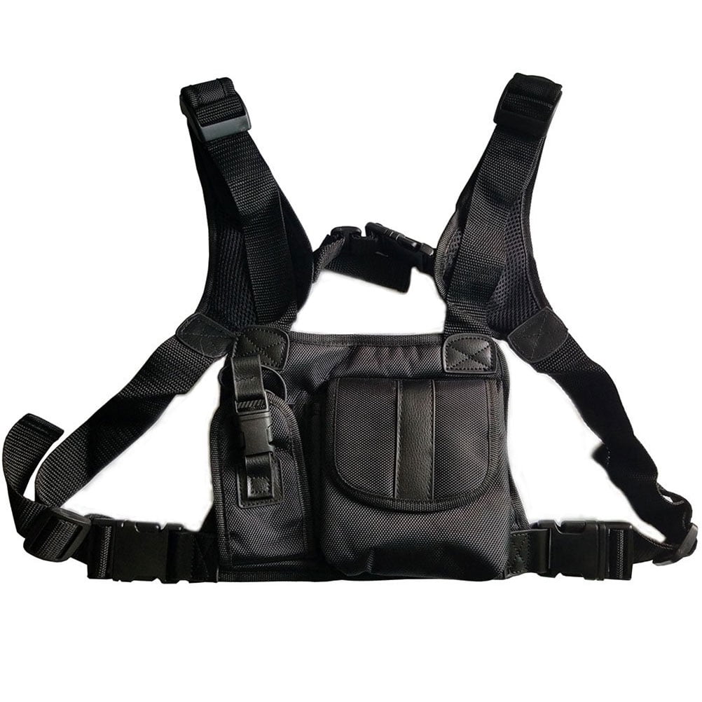 CNMF Universal Hands Free Chest Harness Bag Chest Front Pack Pouch ...