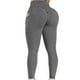 thumbnail image 1 of Tik Tok Leggings Plus Size, Women's Textured Booty Yoga Pants High Waist Ruched Butt Lifting Tummy Control Yoga Tights, 1 of 5