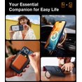 thumbnail image 4 of TORRAS Magnetic for iPhone 14 Pro Max Case [Compatible with Magsafe] with Stand, [Military Grade Drop Protection] Shockproof Translucent Bac, 4 of 7