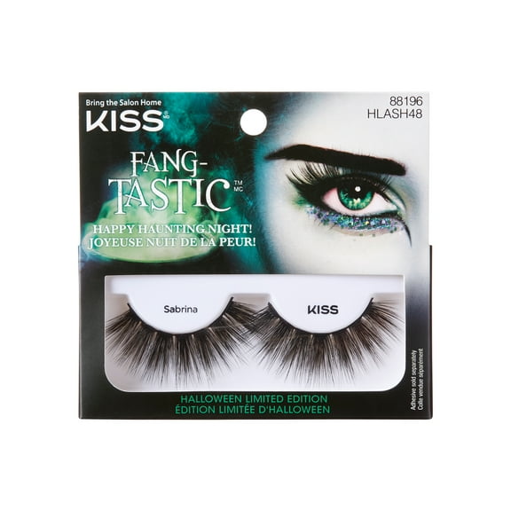 KISS Halloween Limited Edition False Eyelashes, ‘Sabrina’, 1 Pair