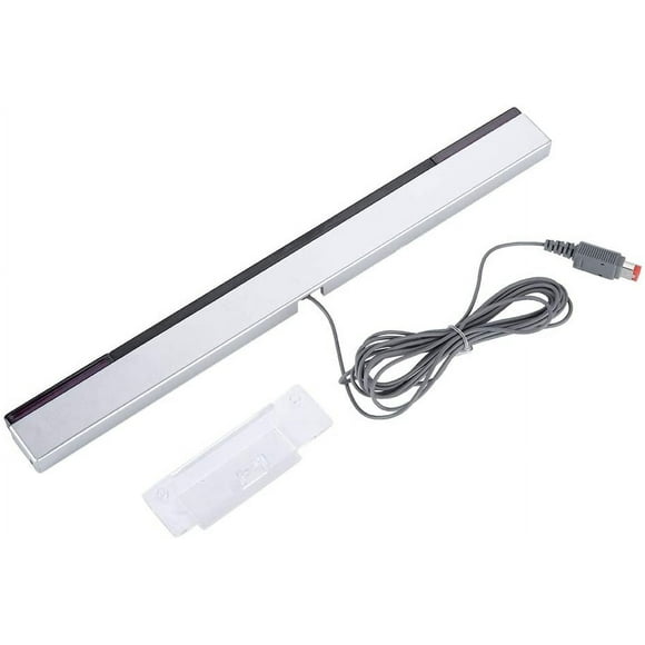 Barre de Capteur Wii, Barre de Capteur Infrarouge Filaire Signal IR Ray Barre de Capteur pour Console Nintendo Wii et Wii U