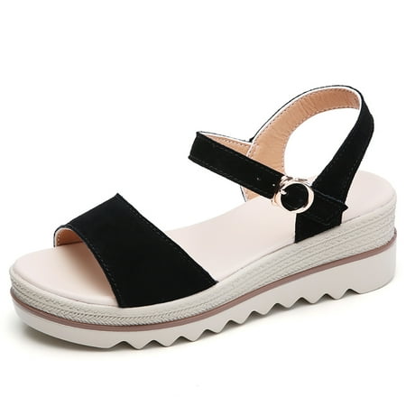 

Lopsie Women s Platform Sandal Comfy Summer Outdoor Sandal