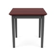 thumbnail image 4 of Lenox Steel Table d'Appoint pour Réception et Salle d'Attente / Acier au Charbon / Acajou, 4 of 4
