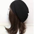thumbnail image 4 of CNKOO Autumn winter simple knit hat Woolen hat pile pile hat, 4 of 5