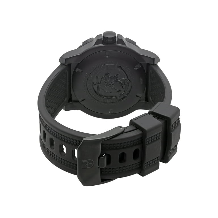 Luminox Navy Seal ANU 45mm Steel Black Dial Quartz Mens Watch XS.4221.NV.F