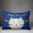 thumbnail image 3 of Creative Products Happy Hanu-Cat 14x20 Spun Poly Pillow, 3 of 3