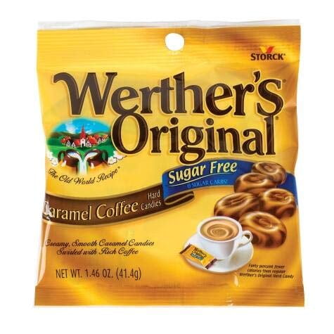 Werthers Original - Coffee Caramel - Sugar Free Hard Candies