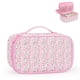 thumbnail image 1 of Bolsa de maquillaje Relavel Cute Pink con soporte para brochas para niñas, 1 of 7