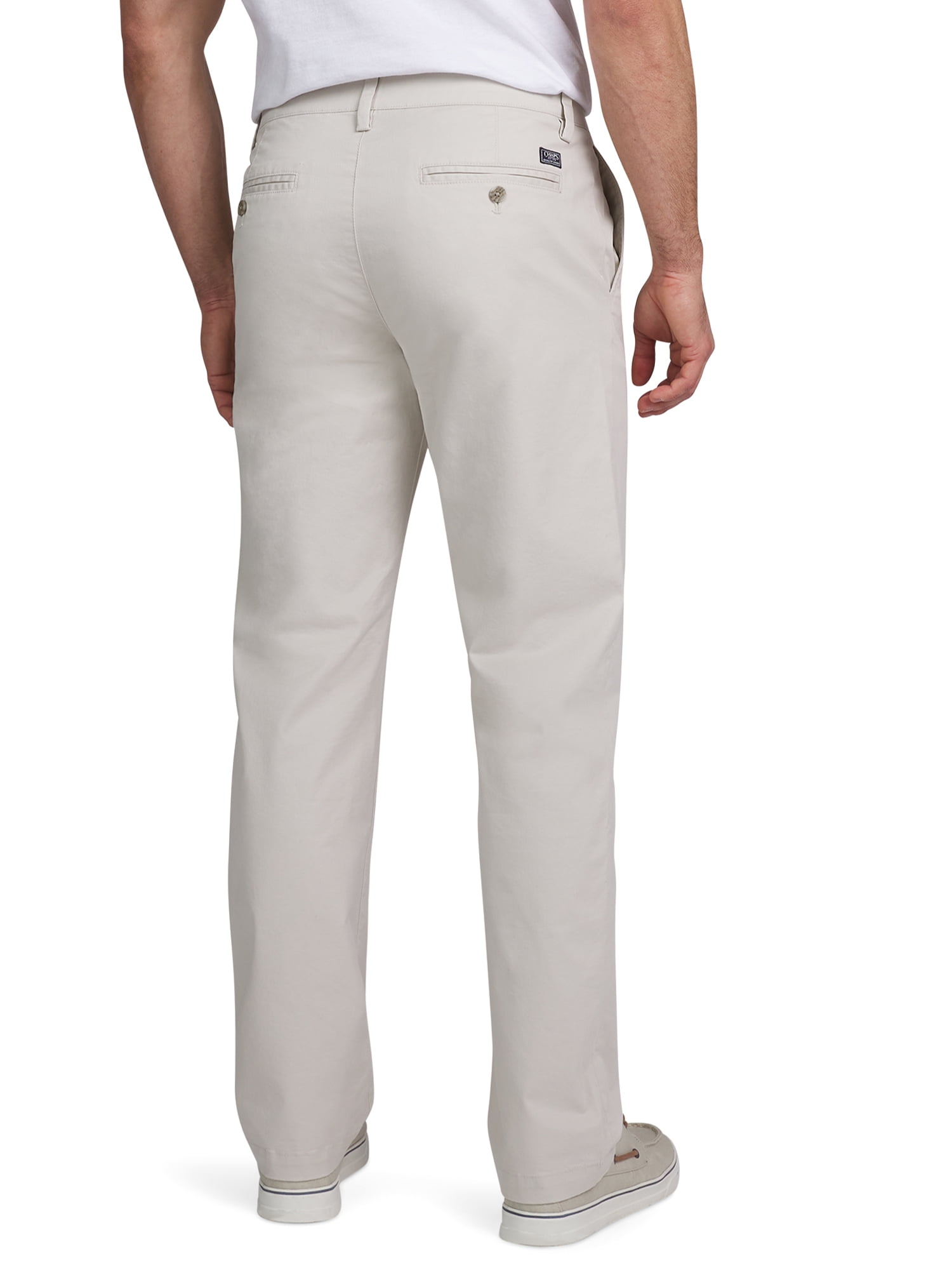 Chaps Men's & Big Men's Seacoast Wash Flex Twill Chino Pants, Waist Sizes 30-42